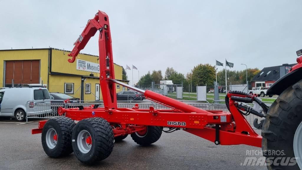 Bigab B12 Växlarvagn Reboques elevadores gancho