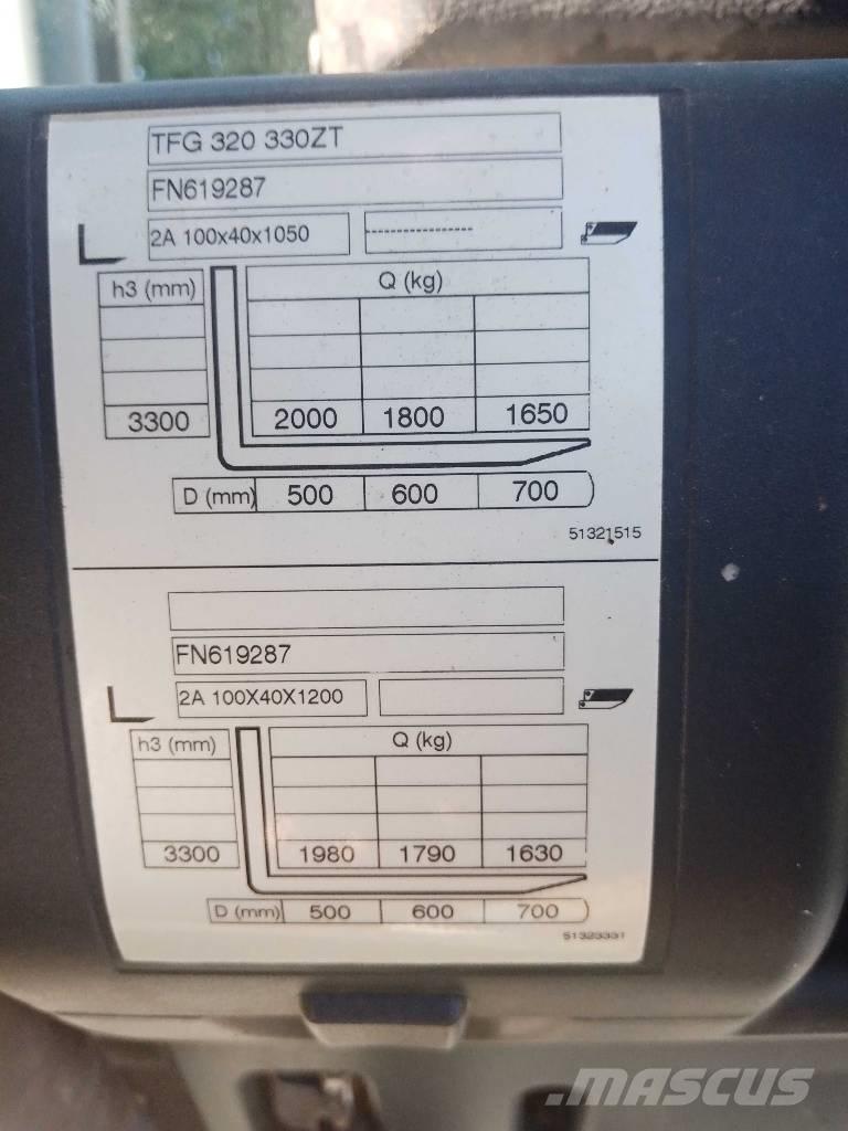 Jungheinrich TFG 320 Empilhadores a gás