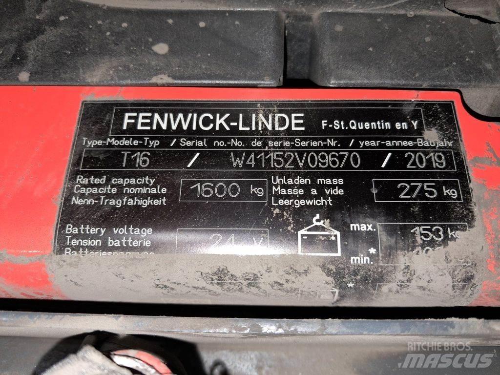 Linde T16 Porta palettes