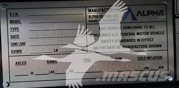  ALPHA HD A80MG Semi Reboques Carga Baixa