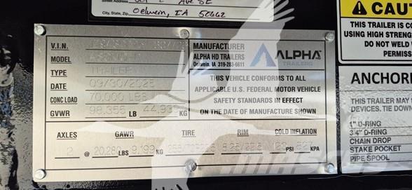  ALPHA HD A80MG Semi Reboques Carga Baixa