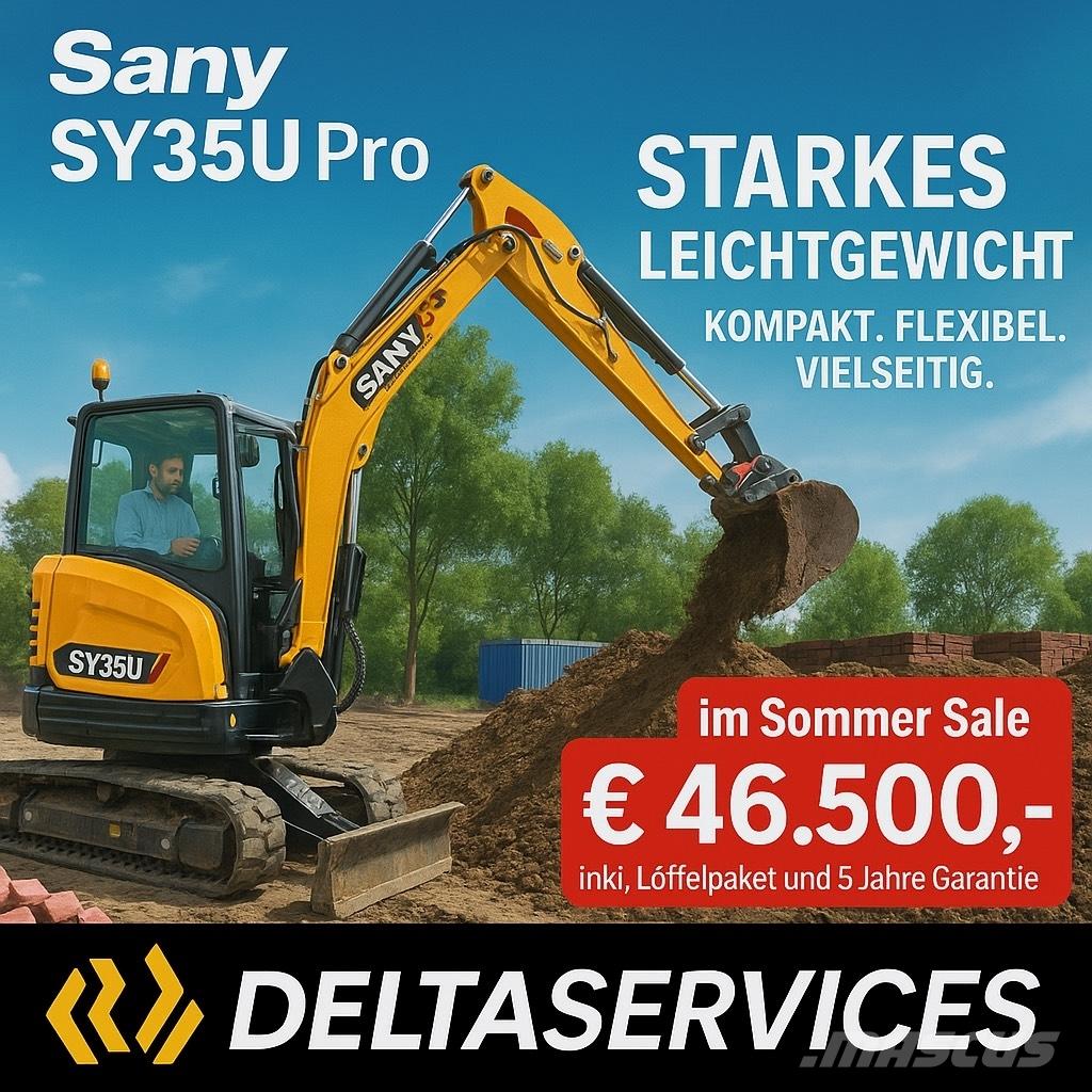 Sany SY 35 U Miniescavadeiras