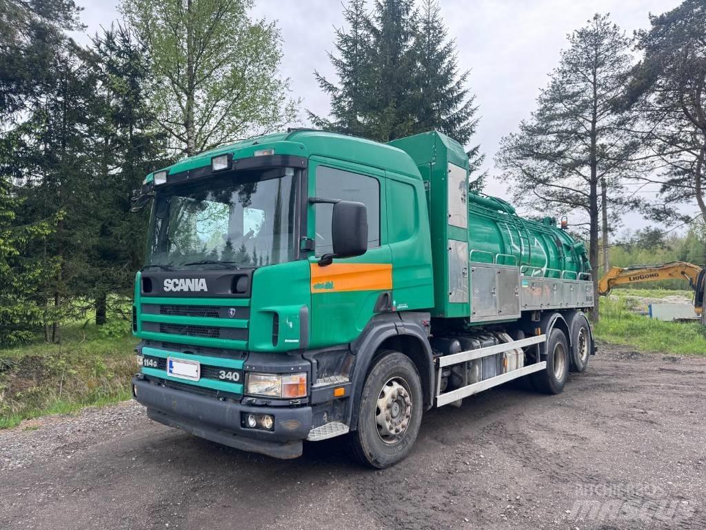Scania P 114 Camiões Aspiradores Combi