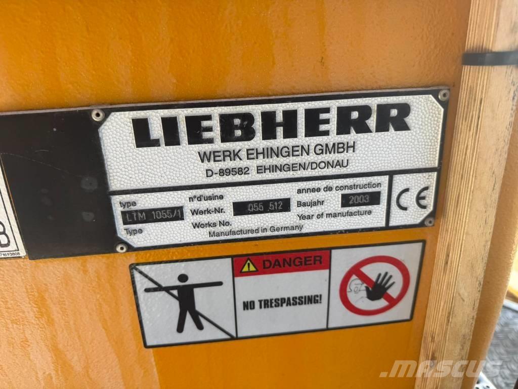 Liebherr LTM 1055-1 Gruas Todo terreno