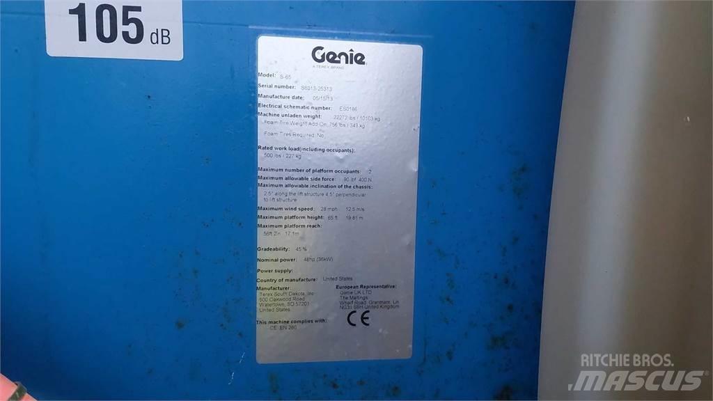 Genie S65 Elevadores braços Telescópicos