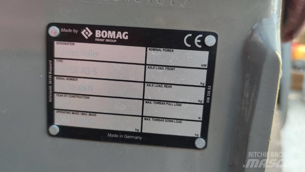 Bomag BW 138 AD Cilindros Compactadores - Outros