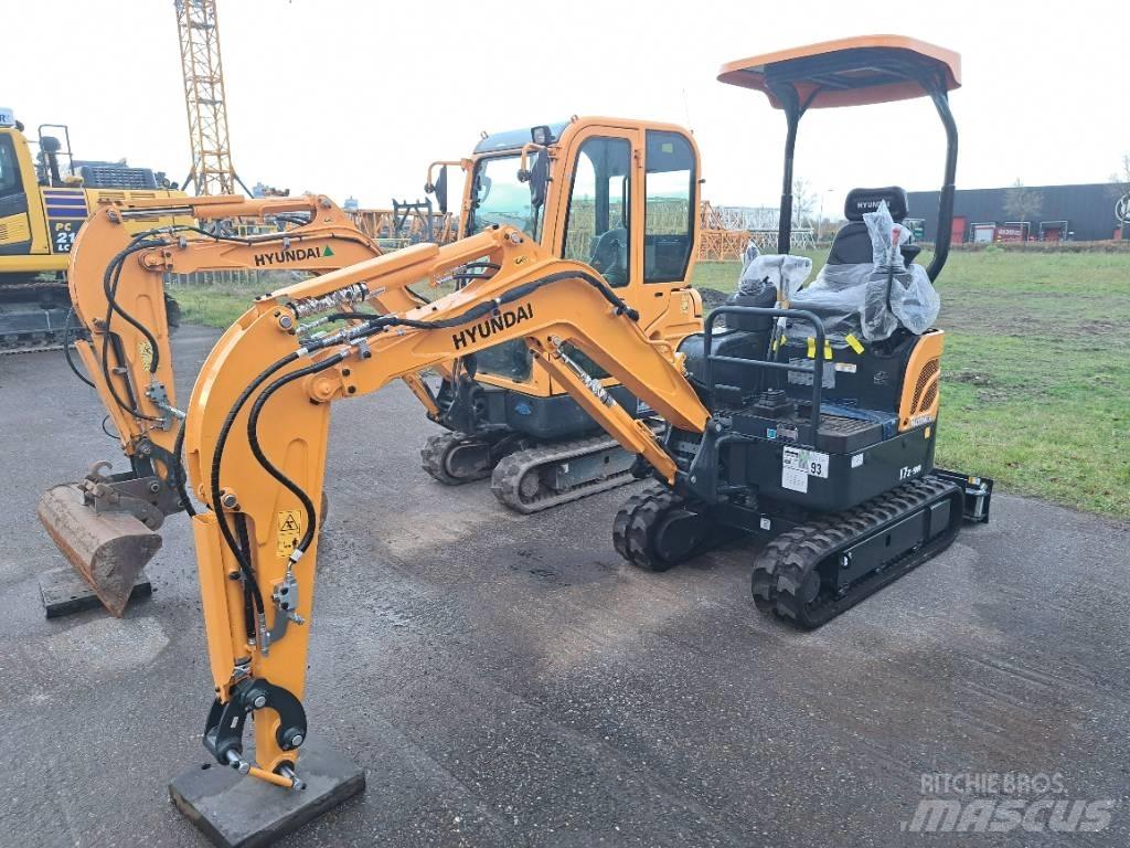 Hyundai R17Z-9AK Miniescavadeiras