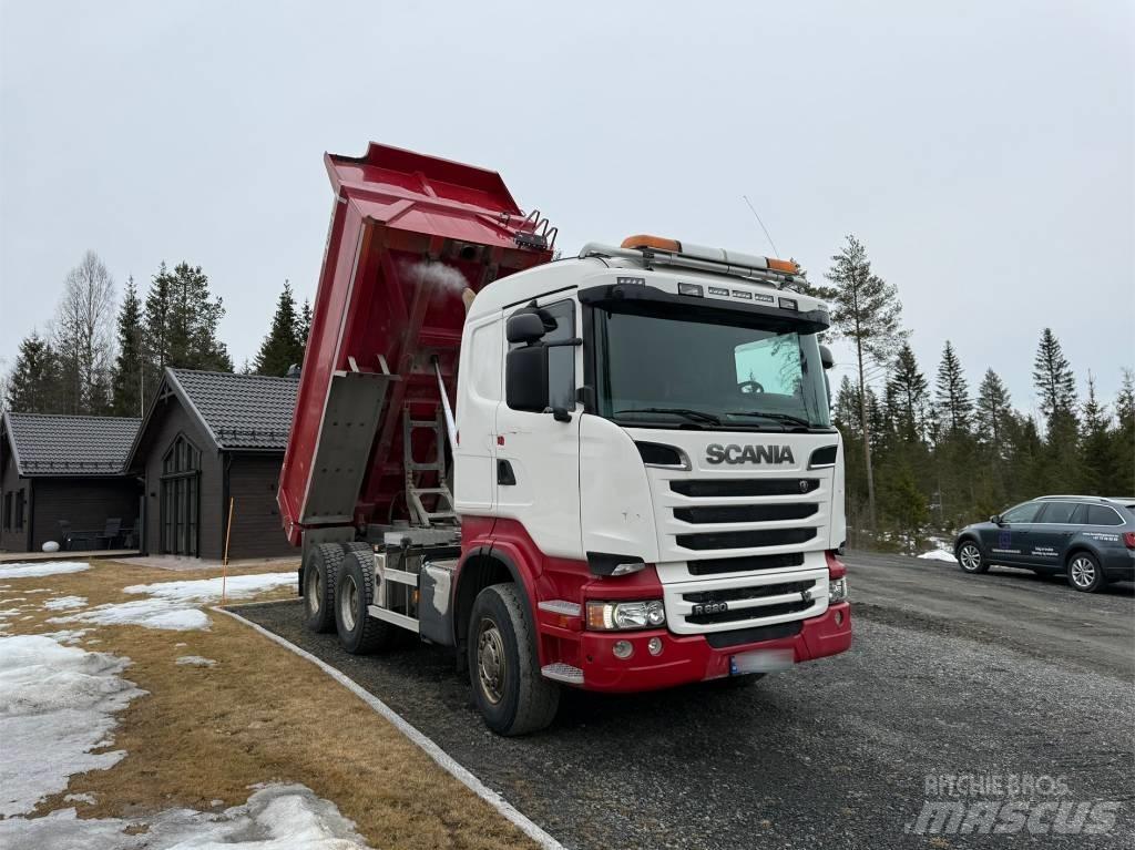 Scania R 620 6x4 V8 Camiões basculantes