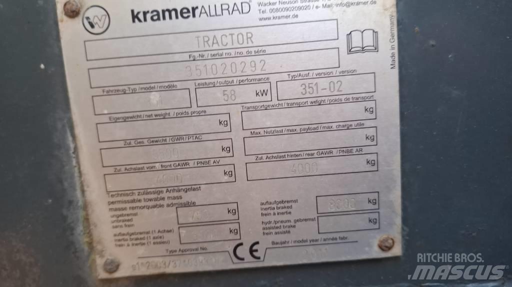 Kramer 480 Carregadeiras de rodas