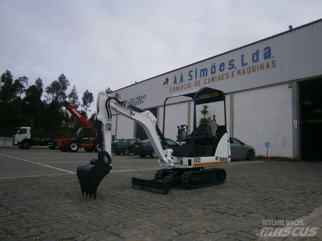 Bobcat E 14 Miniescavadeiras