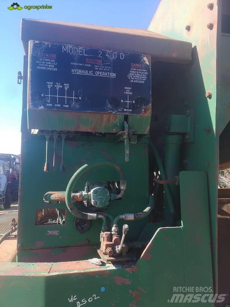McDonald 2400 Equipamento de triagem