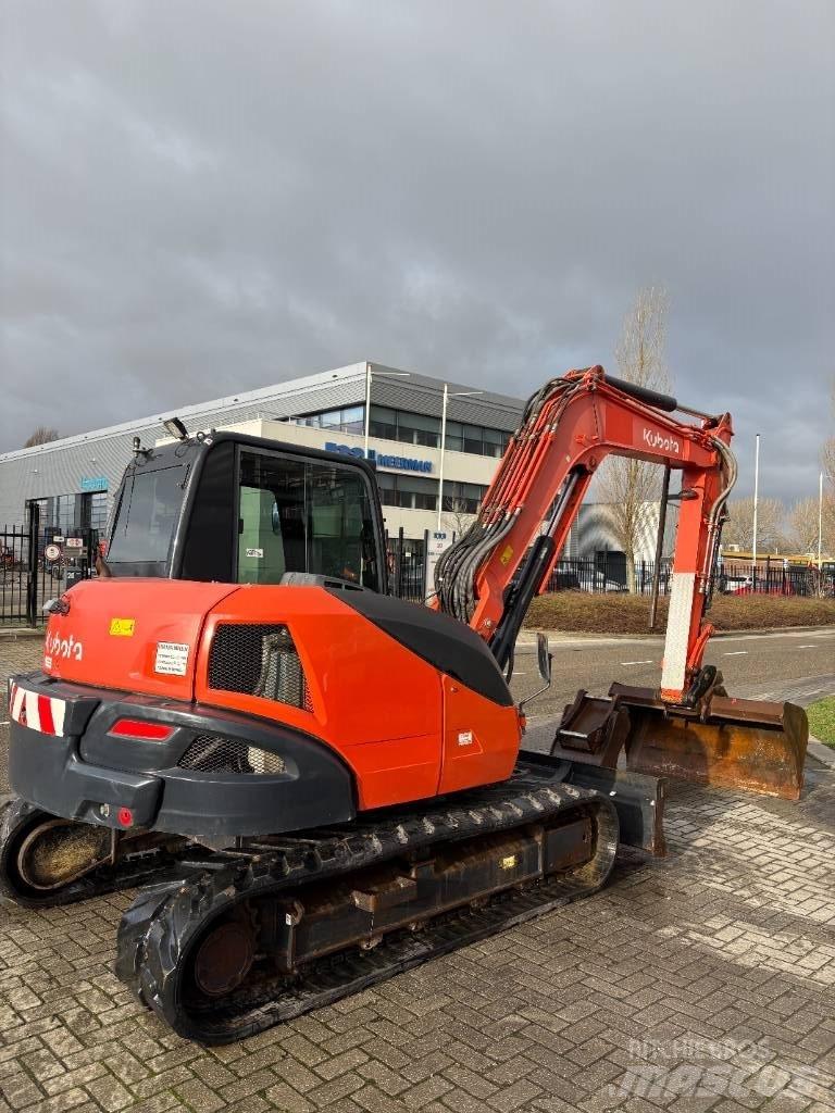 Kubota KX080-4a Escavadoras Midi 7t - 12t