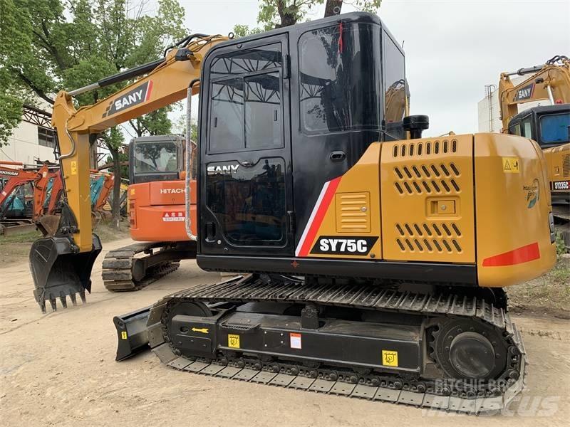 Sany SY 75 Escavadeiras de esteiras