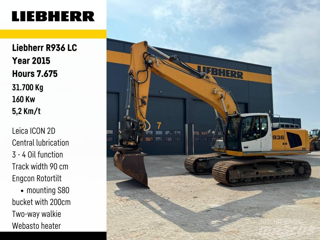 Liebherr R936 LC Escavadeiras de esteiras