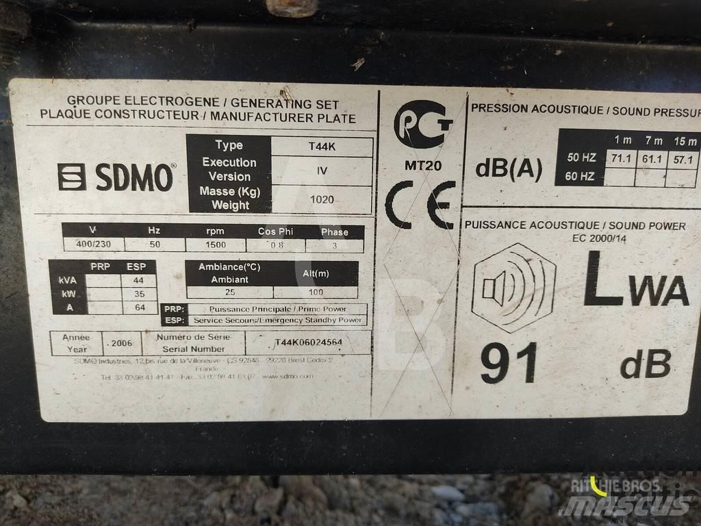 Sdmo T44K Geradores Diesel