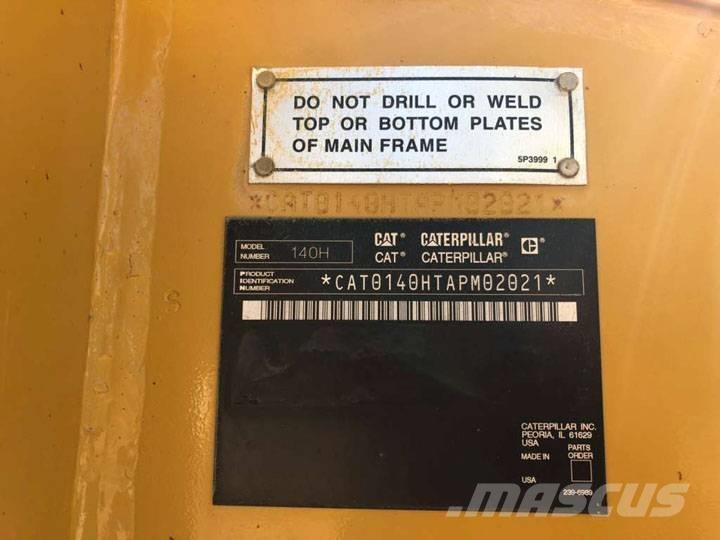 CAT 140 H NA Motoniveladoras