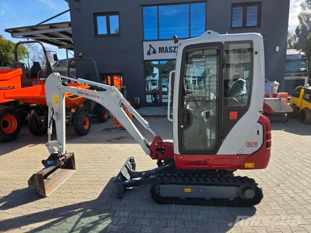 Takeuchi TB216 V0 Miniescavadeiras