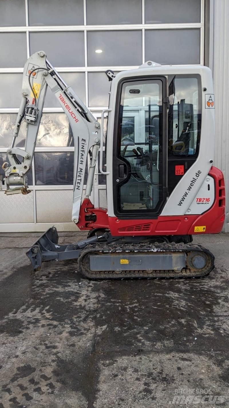 Takeuchi TB216AV4 Miniescavadeiras