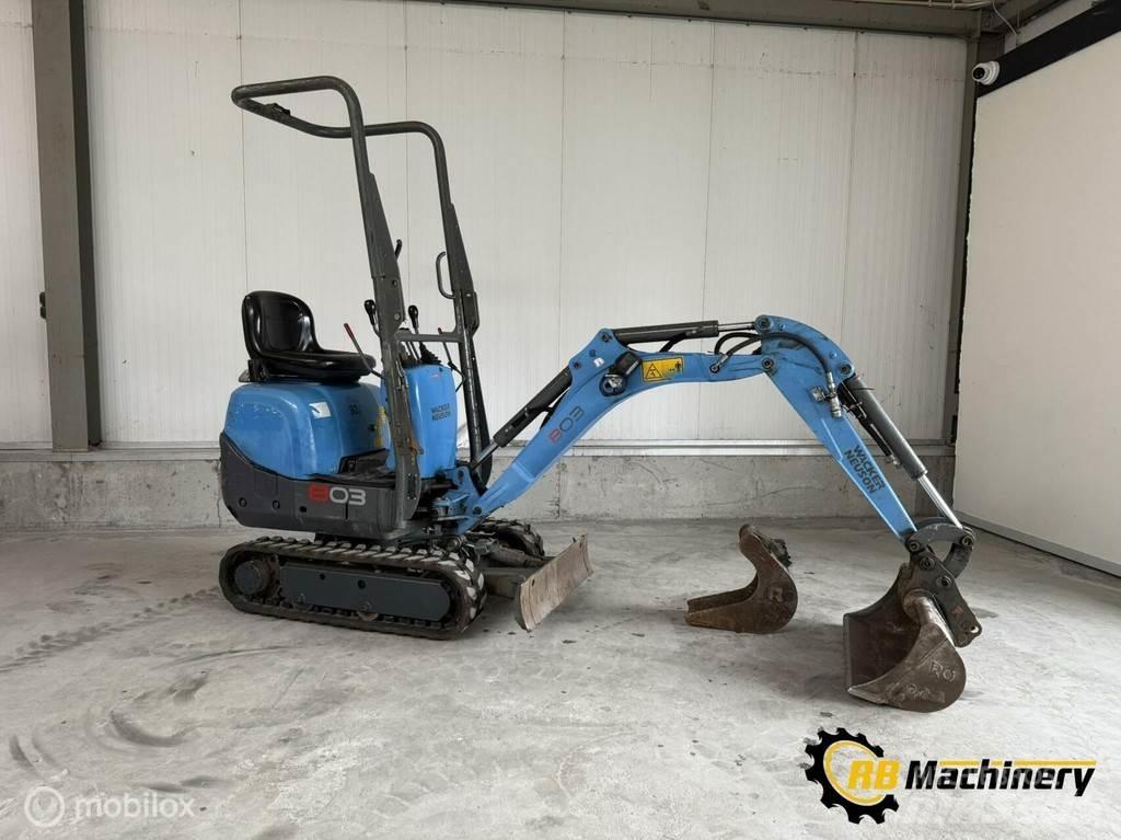 Wacker Neuson 803 Miniescavadeiras