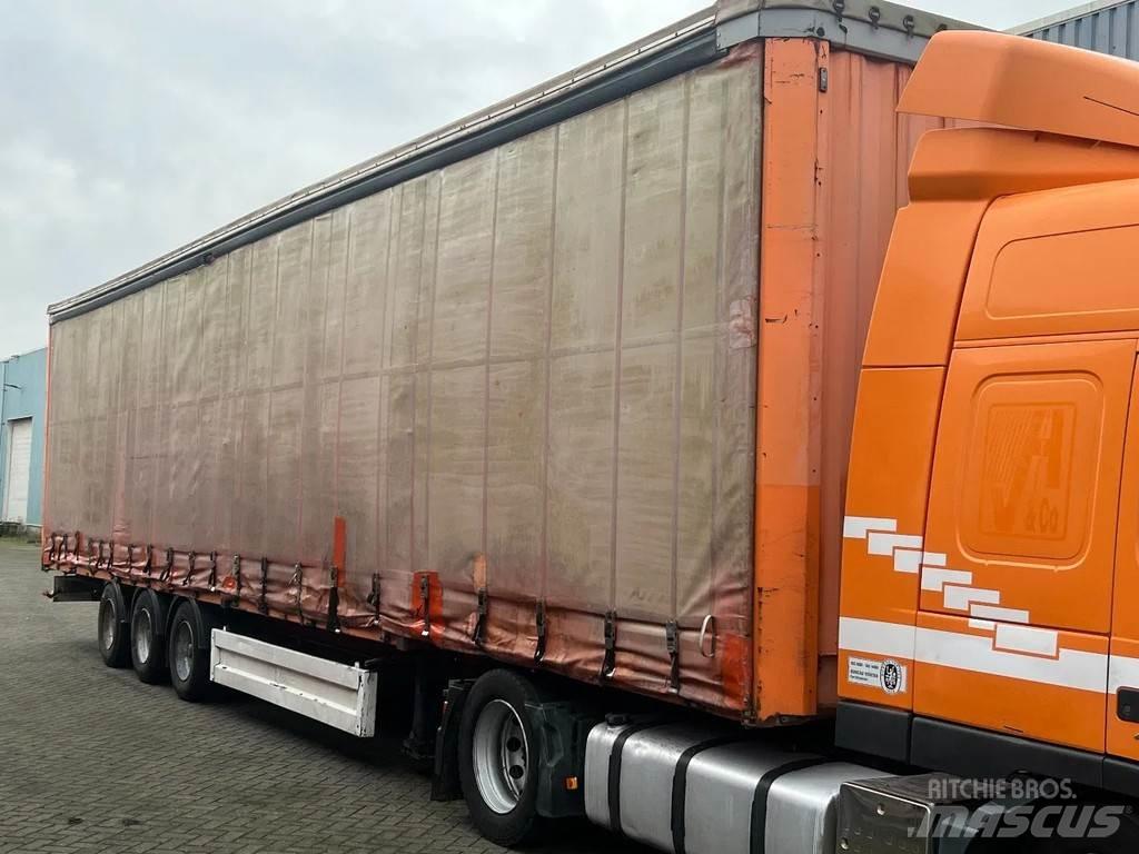 Krone + 3 AXEL + MEGA Semi Reboques Cortinas Laterais