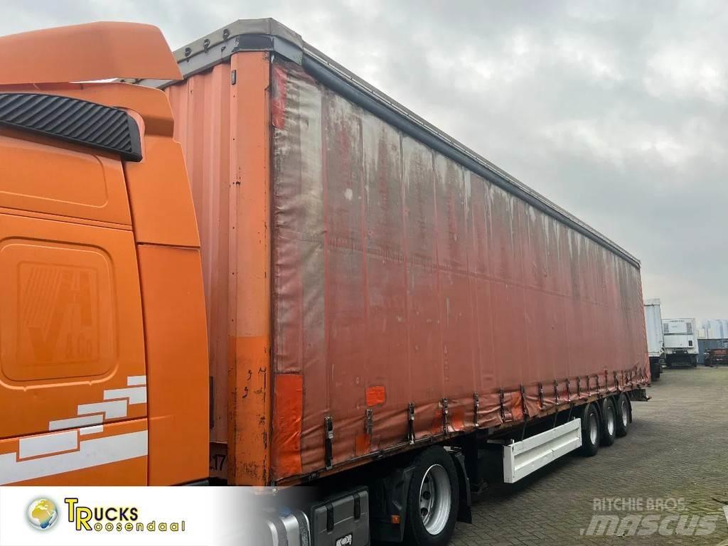 Krone + 3 AXEL + MEGA Semi Reboques Cortinas Laterais