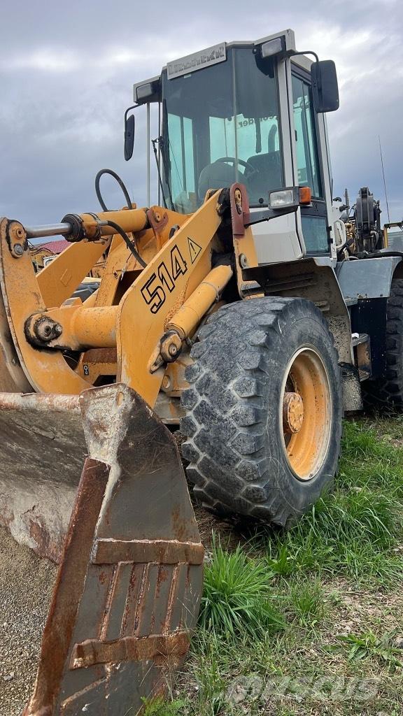 Liebherr L 514 Lanças e braços dippers