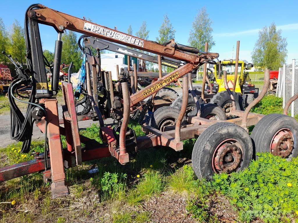 Patu 595+Metsäkärry Gruas e carregadores