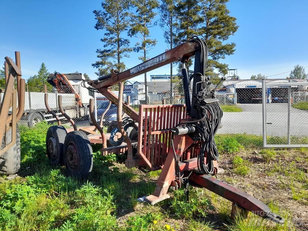 Patu 595+Metsäkärry Gruas e carregadores