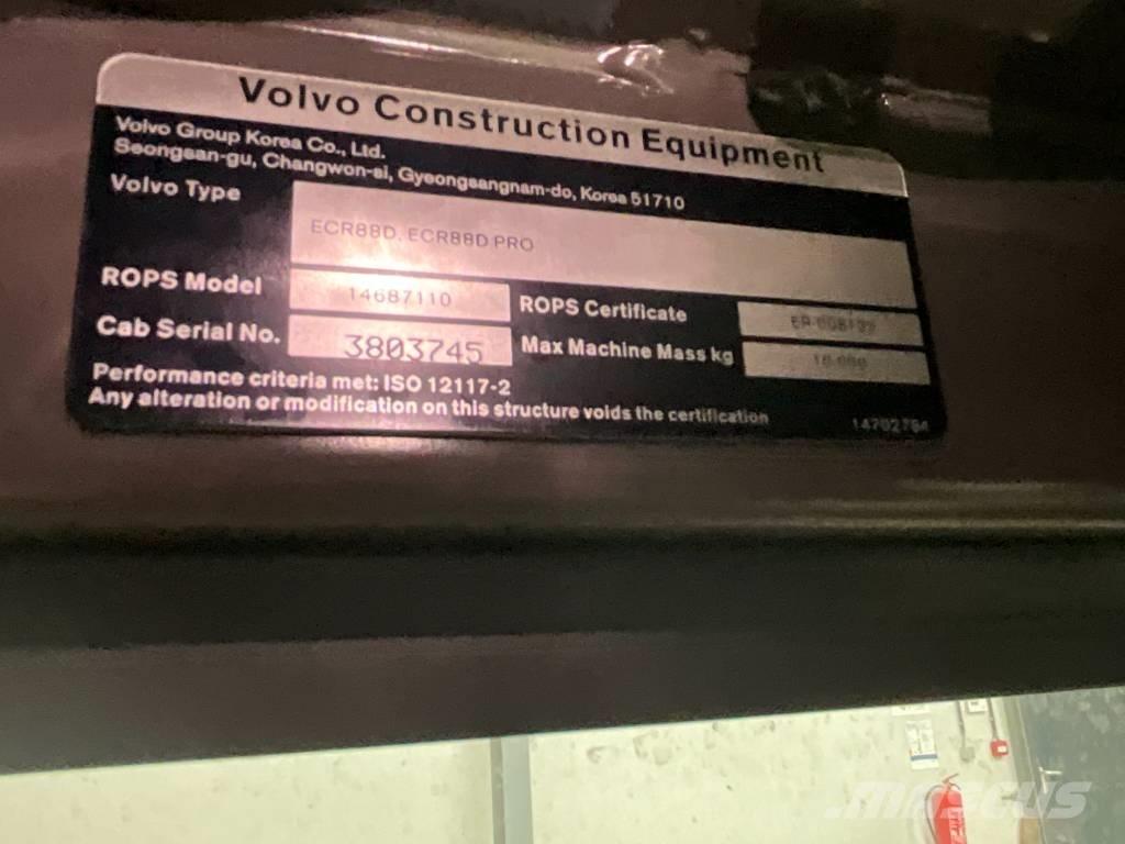 Volvo ECR 88 D Cabina