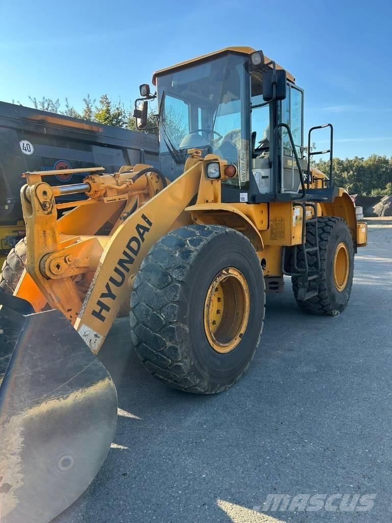 Hyundai HL 757-7 A Carregadeiras de rodas