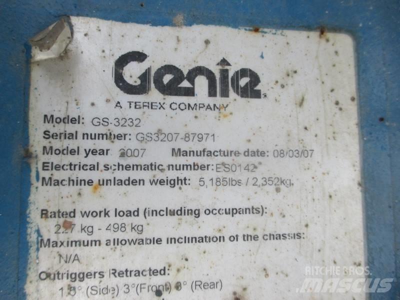 Genie GS 3232 Elevadores de tesoura