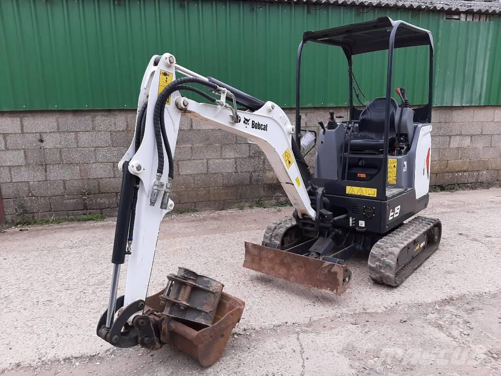Bobcat E 19 Miniescavadeiras