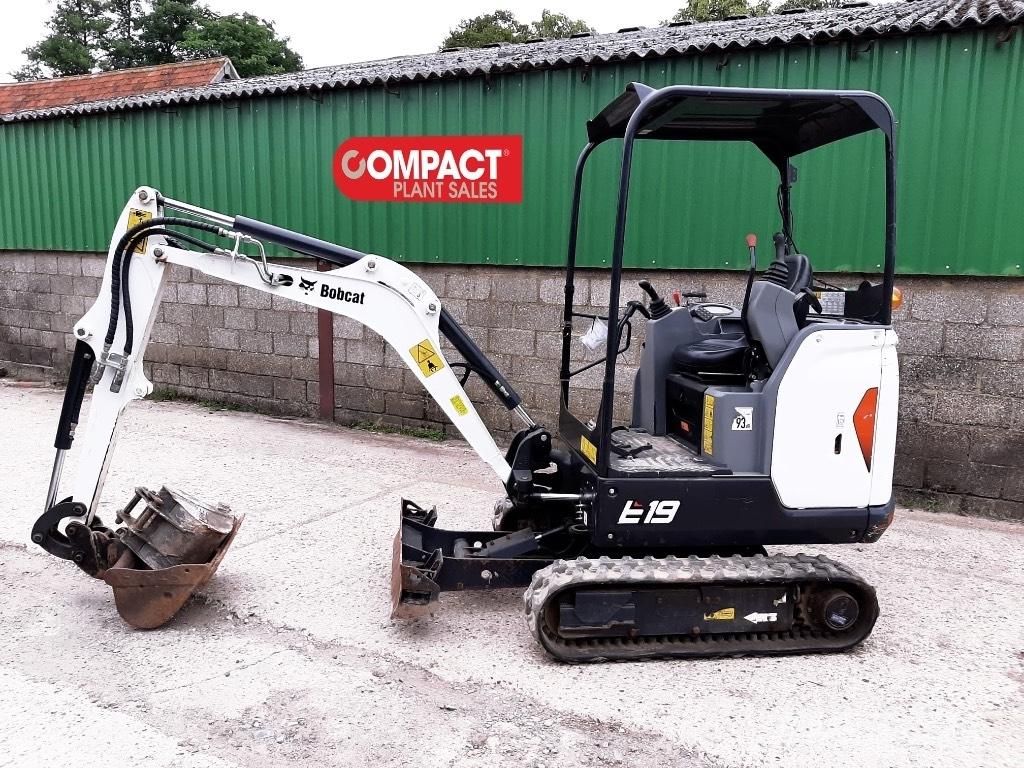 Bobcat E 19 Miniescavadeiras