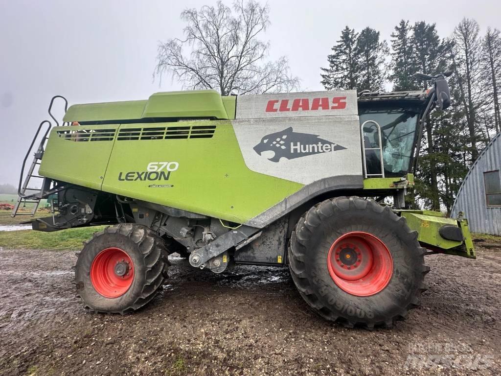 CLAAS Lexion 670 Ceifeiras debulhadoras
