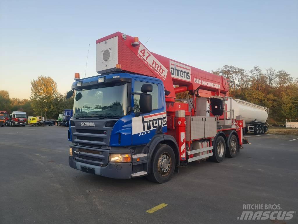 Scania P 380 Plataformas aéreas montadas em camião
