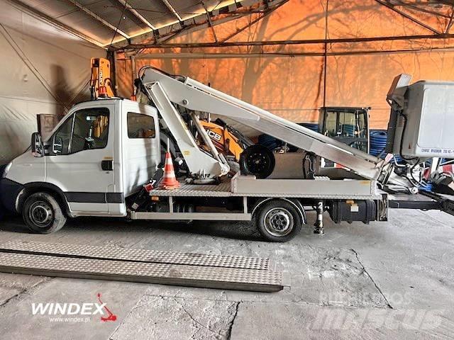 Multitel 160 Alu DS Plataformas aéreas montadas em camião