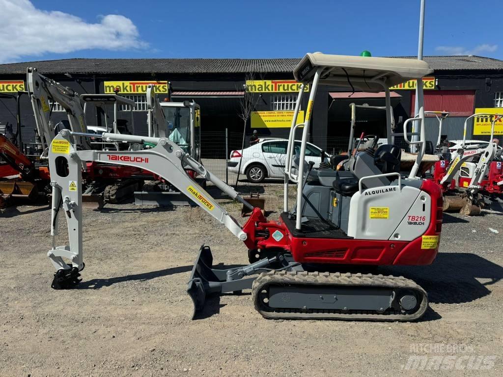 Takeuchi TB 216 Miniescavadeiras