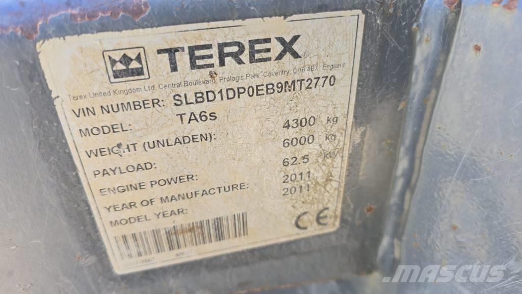 Terex TA 6 Dumpers de obras