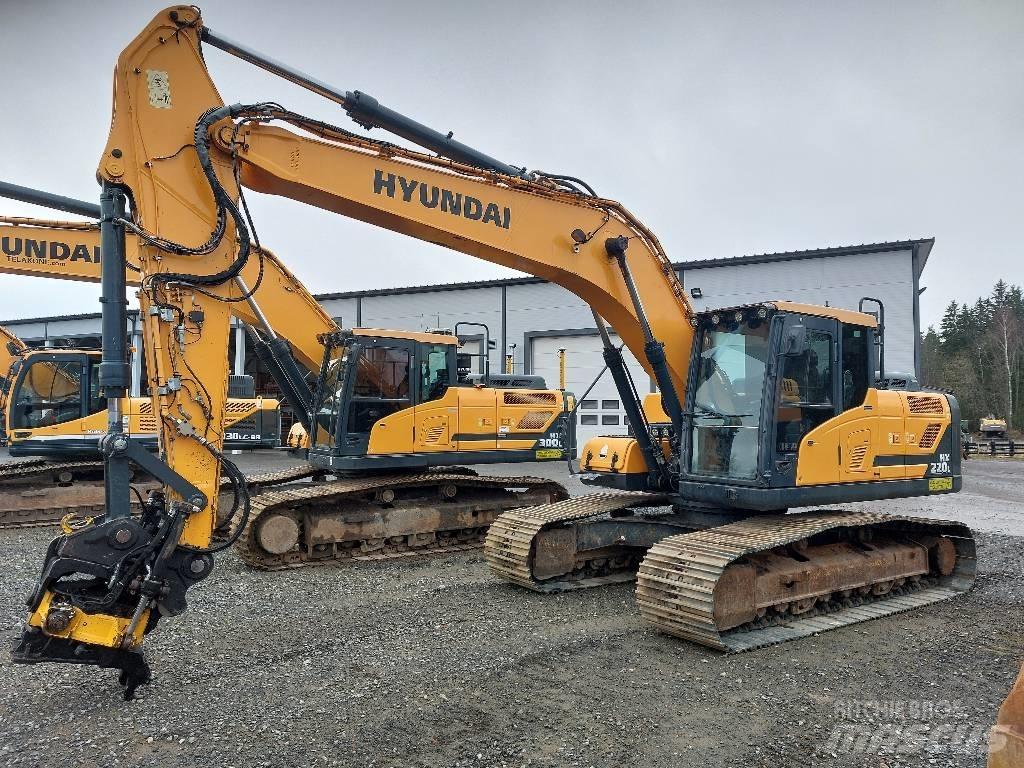 Hyundai HX 220 L Escavadeiras de esteiras