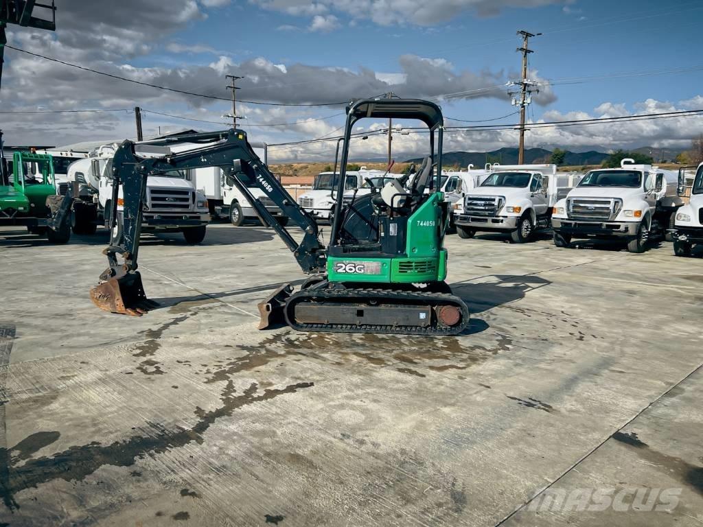John Deere 26 G Minicarregadeiras