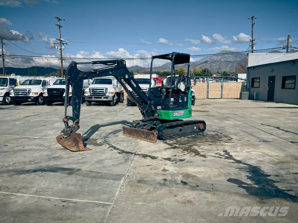 John Deere 26 G Minicarregadeiras