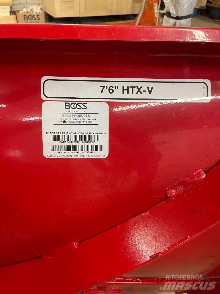 Boss 7'6'' HTX-V Lâminas de neve e arados