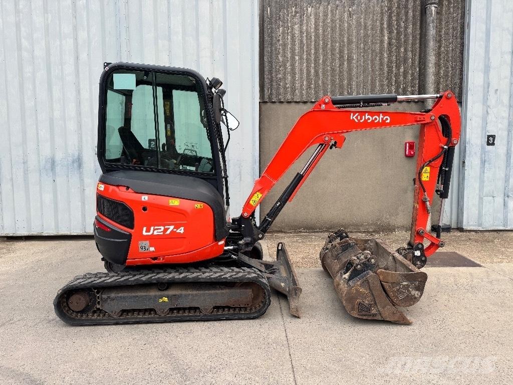 Kubota U 27 Miniescavadeiras