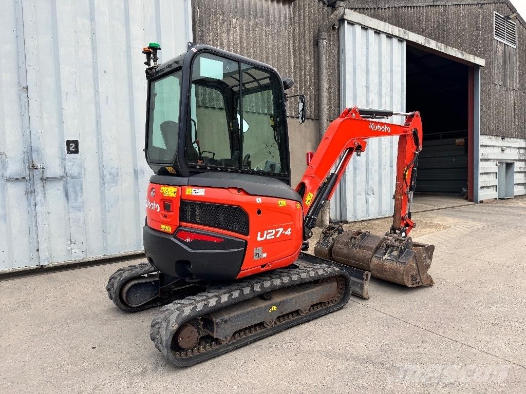 Kubota U 27 Miniescavadeiras