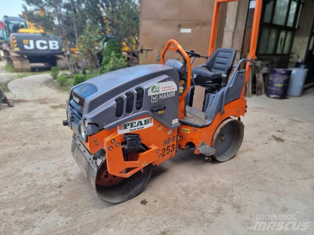 Hamm HD 8 VV Cilindros Compactadores tandem