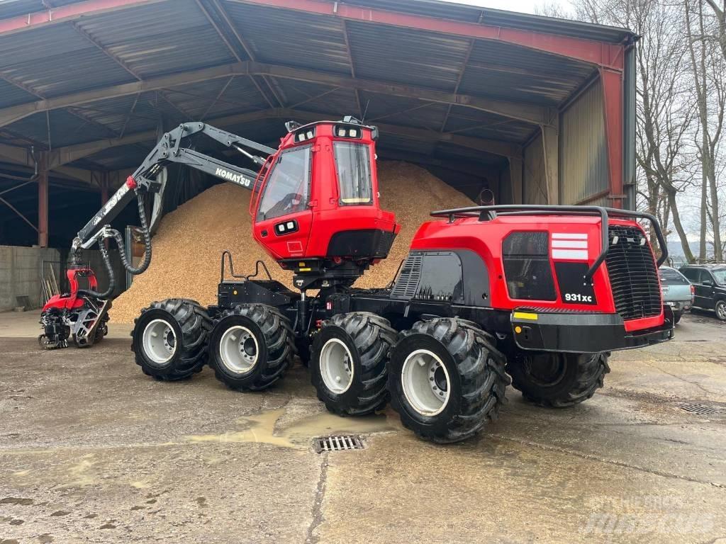 Komatsu 931 XC Processadores florestais