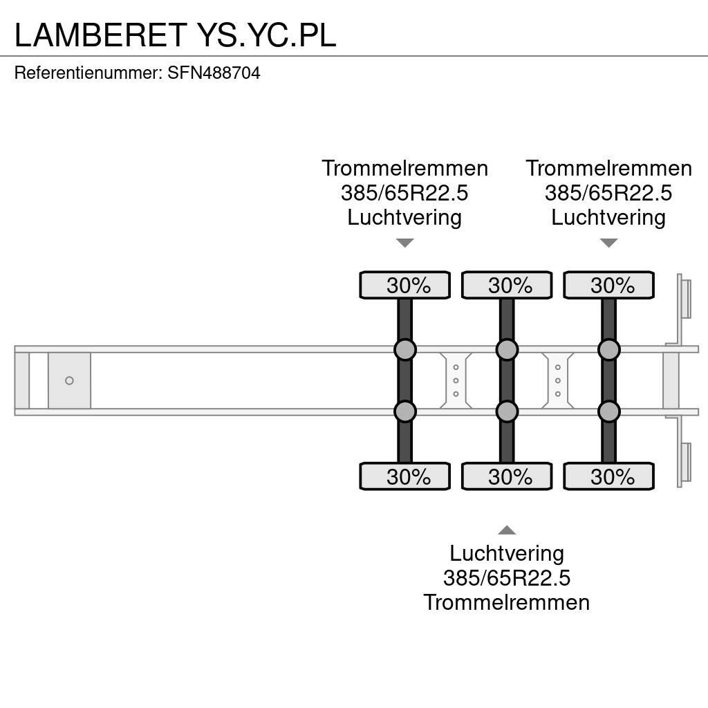 Lamberet YS.YC.PL Semi Reboques Isotérmicos