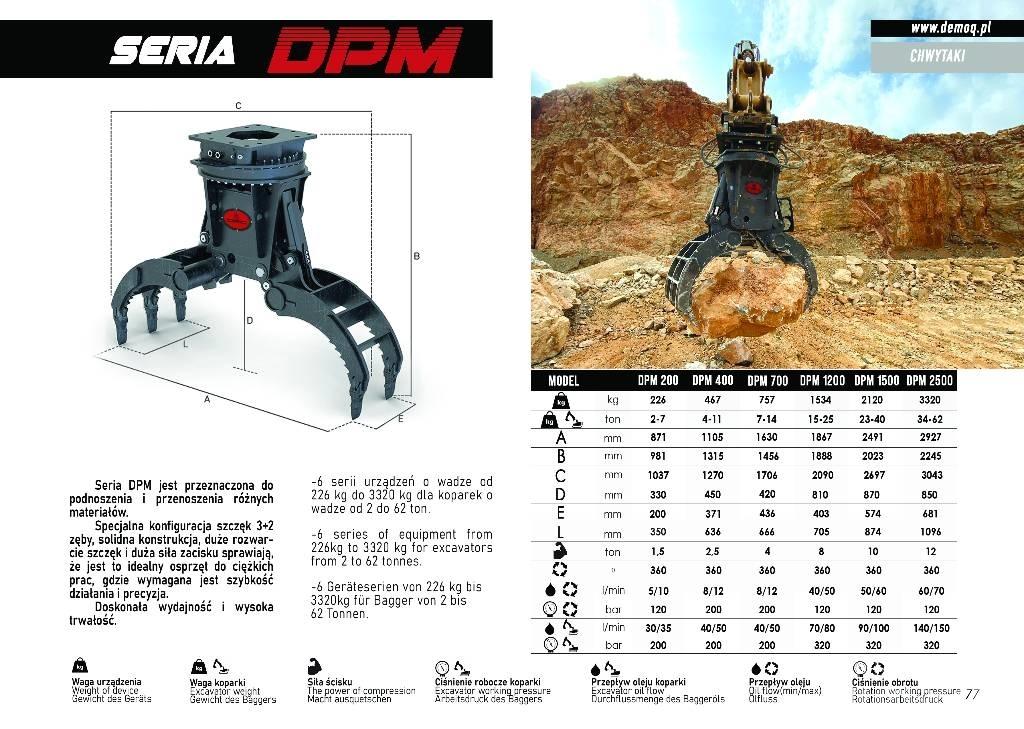  DEMOQ DPM1500 Garras