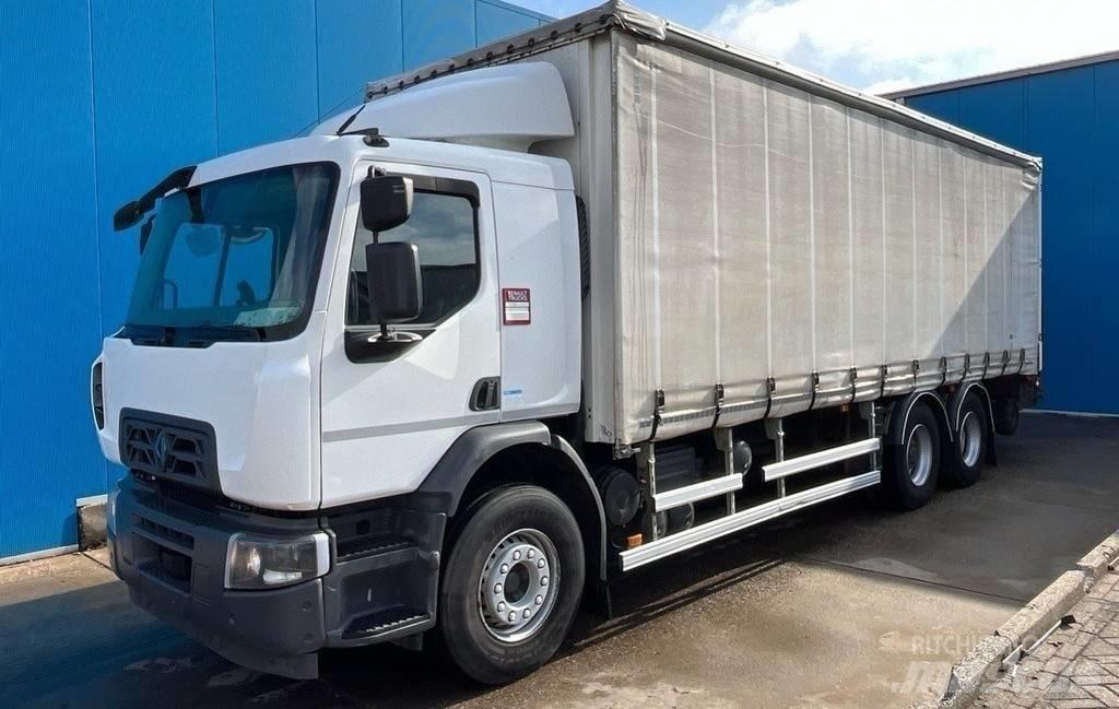 Renault C 380 Camiões caixa cortinas laterais