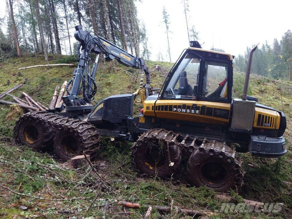 Ponsse ERGO 8W Processadores florestais